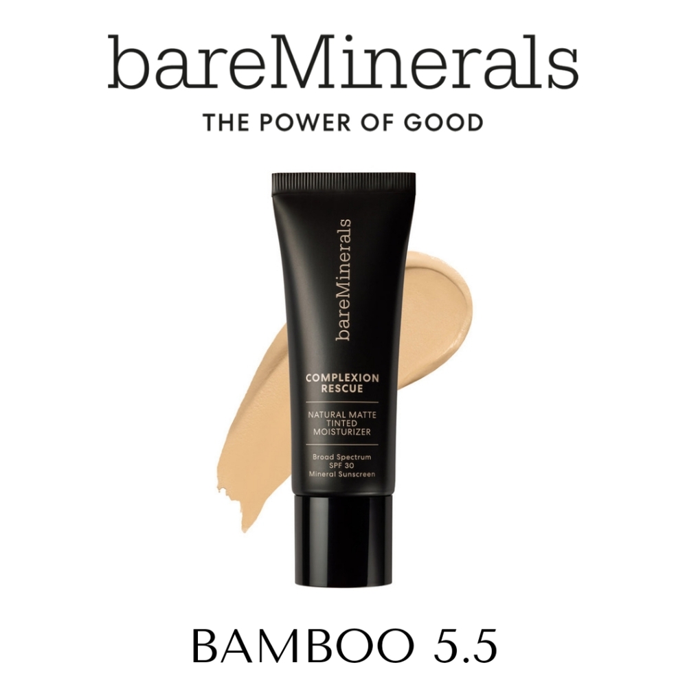 New!! BareMinerals- COMPLEXION RESCUE NATURAL MATTE TINTED MOISTURIZER Spf 30